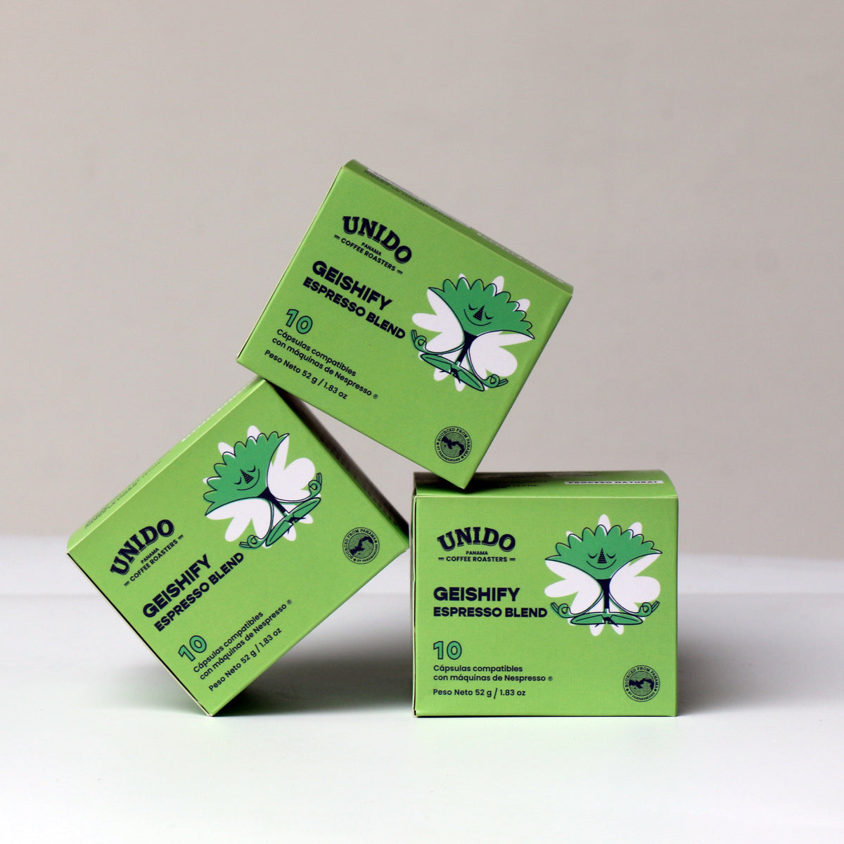 Cápsulas Geishify – Cápsulas de Café Geisha para Nespresso® 10 uds