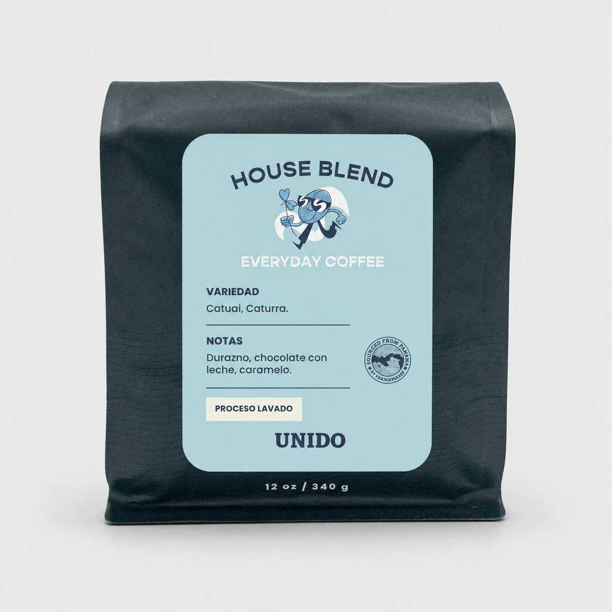 House Blend – Café Lavado Balanceado de Panamá, Espresso y Filtrado 340g