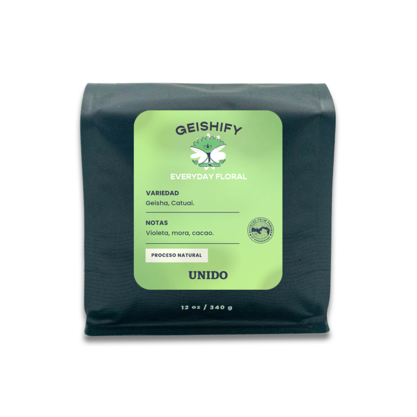 Geishify Blend – Café Geisha Floral de Panamá, Espresso y Filtrado 340g